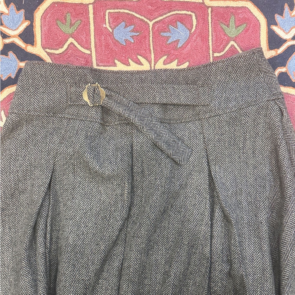 NWT- Wool Button-Front Women's Riding Skirt - Picture 6 of 8